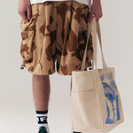 The CHOW CAMO SHORTS  available online with global shipping, and in PAM Stores Melbourne and Sydney.