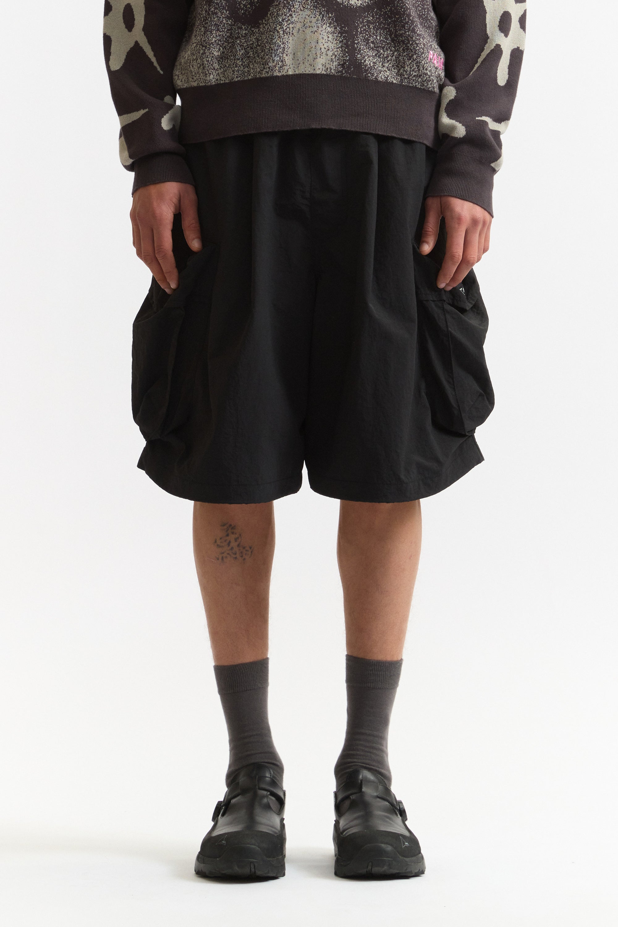 The CHOW SHORTS - BLACK TV available online with global shipping, and in PAM Stores Melbourne and Sydney.