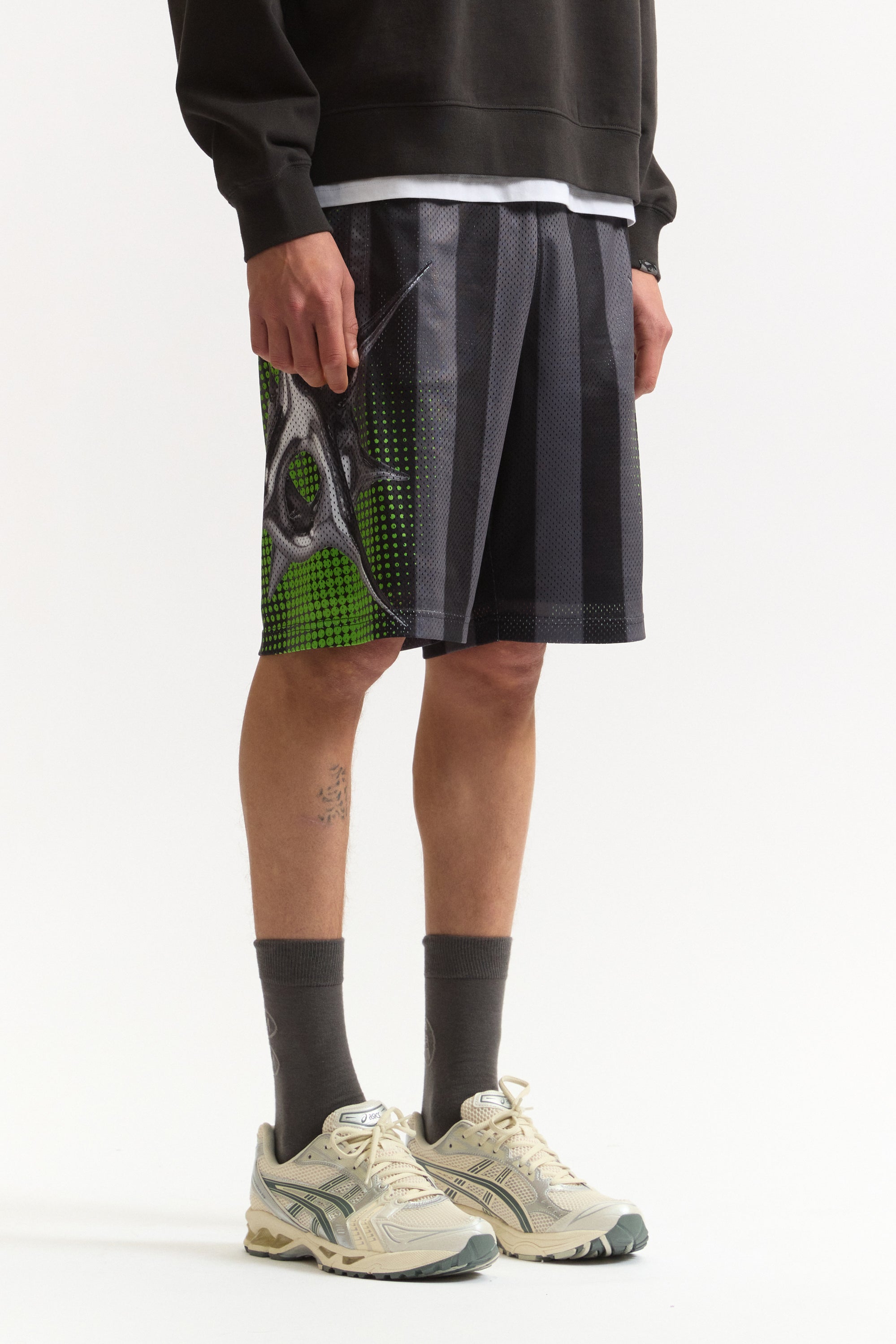 The SMOKE AND DREAMS MESH SHORTS available online with global shipping, and in PAM Stores Melbourne and Sydney.