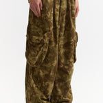 The GARDEN VARIETY CAMO CHOW PANTS available online with global shipping, and in PAM Stores Melbourne and Sydney.