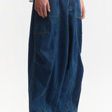 The DENIM PONDERING PANTS available online with global shipping, and in PAM Stores Melbourne and Sydney.