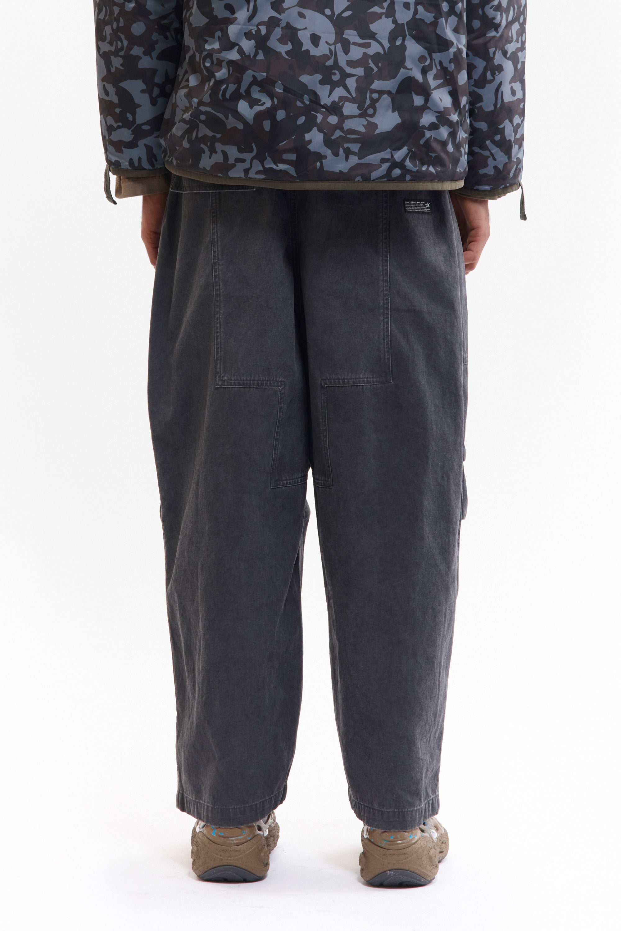 The TWO MIL PONDERING PANT - BLACK WASH available online with global shipping, and in PAM Stores Melbourne and Sydney.