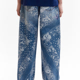 The COCO BANDANA OVER PRINT JEANS available online with global shipping, and in PAM Stores Melbourne and Sydney.