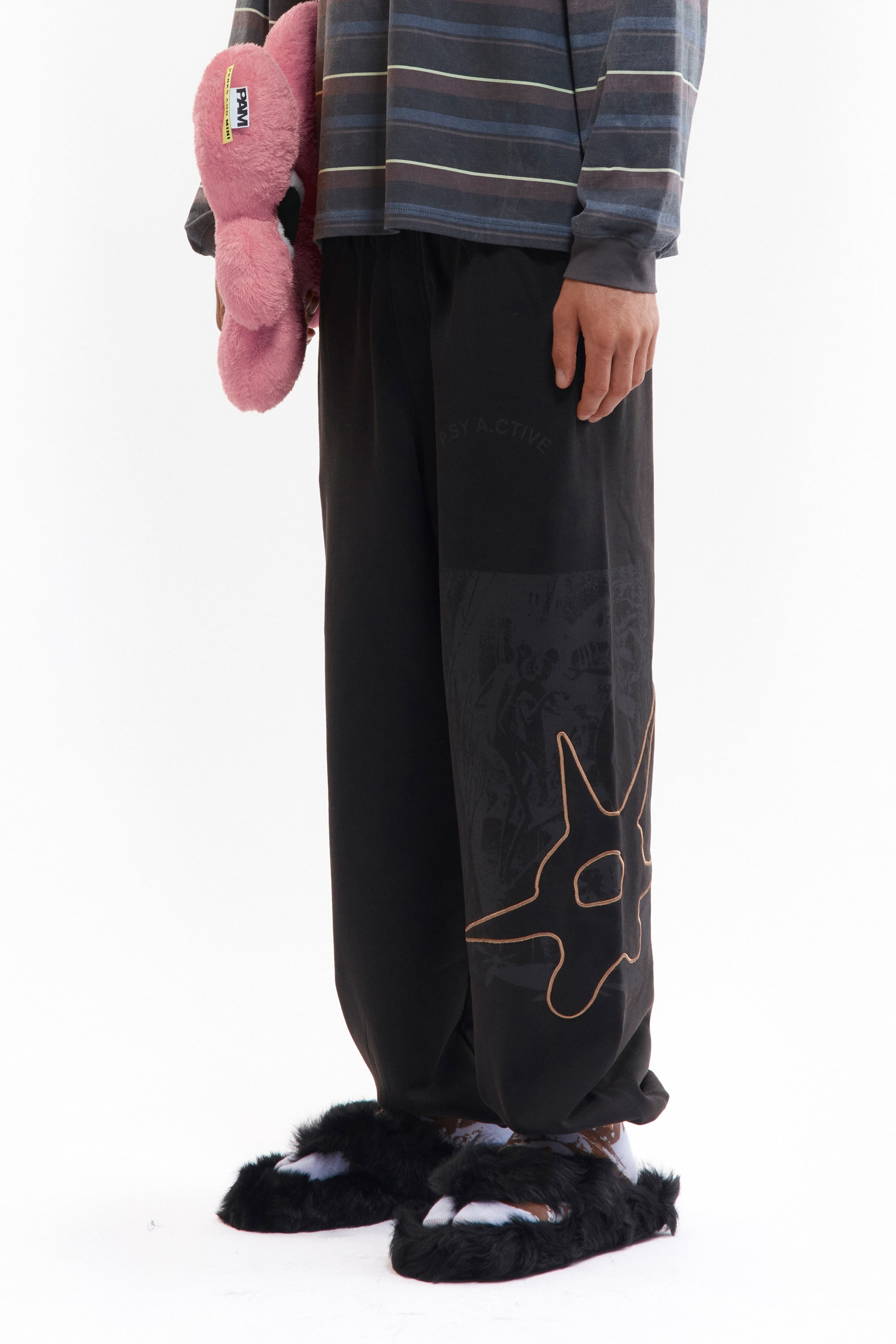 The DECAL SWEATPANT available online with global shipping, and in PAM Stores Melbourne and Sydney.