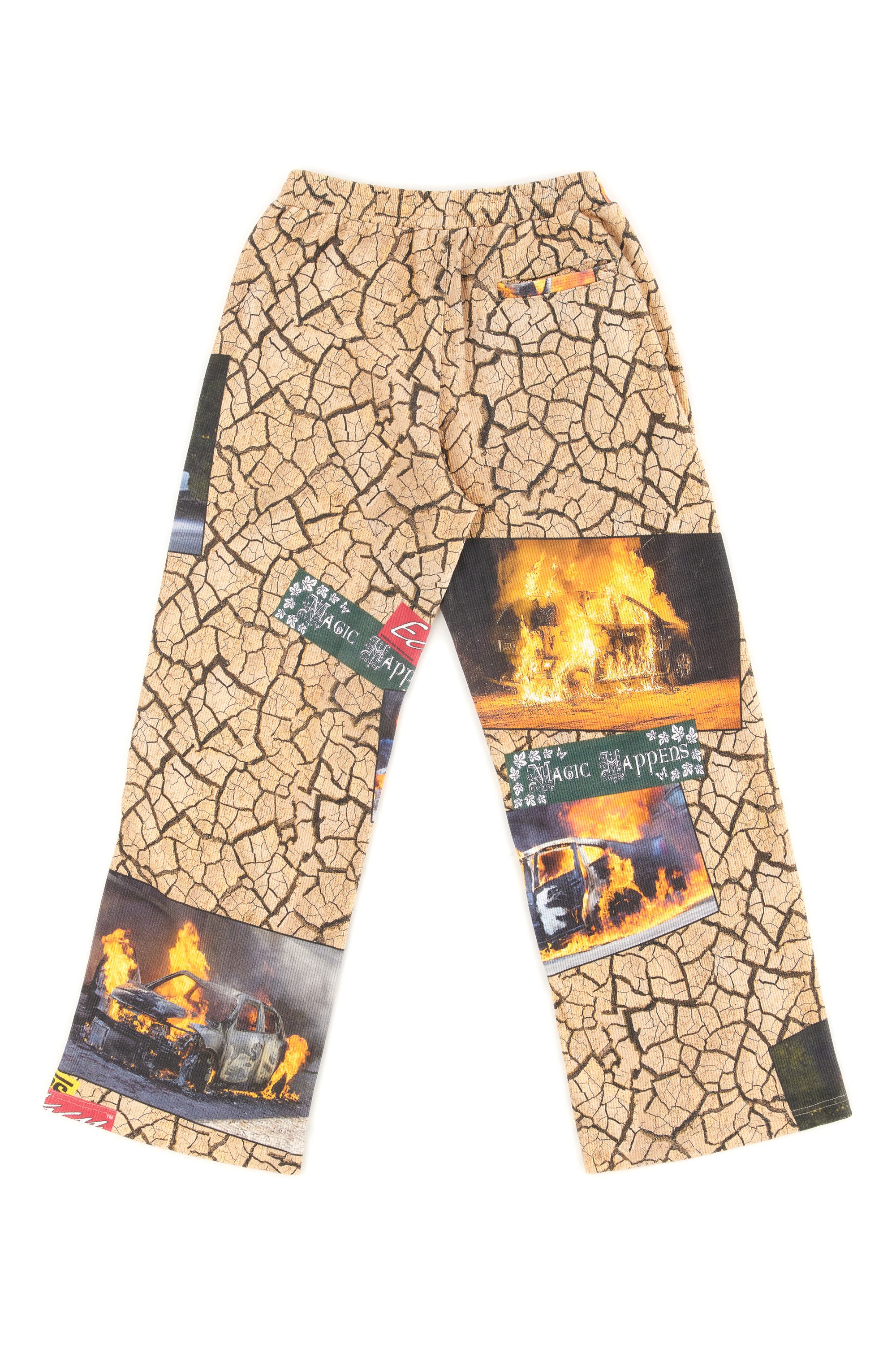 The CRACKED EARTH RELAX FIT PANT  available online with global shipping, and in PAM Stores Melbourne and Sydney.
