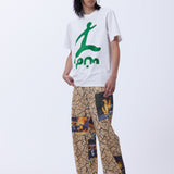 CRACKED EARTH RELAX FIT PANT