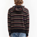 The NAMES GO BY HOODED ZIP THRU KNIT available online with global shipping, and in PAM Stores Melbourne and Sydney.