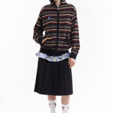 The NAMES GO BY HOODED ZIP THRU KNIT available online with global shipping, and in PAM Stores Melbourne and Sydney.