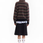 The NAMES GO BY HOODED ZIP THRU KNIT available online with global shipping, and in PAM Stores Melbourne and Sydney.
