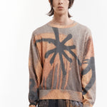 The GETTING OVER PRINTED KNIT CREWNECK available online with global shipping, and in PAM Stores Melbourne and Sydney.