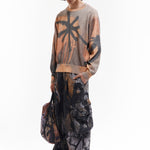The GETTING OVER PRINTED KNIT CREWNECK available online with global shipping, and in PAM Stores Melbourne and Sydney.