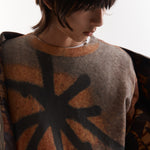 The GETTING OVER PRINTED KNIT CREWNECK available online with global shipping, and in PAM Stores Melbourne and Sydney.