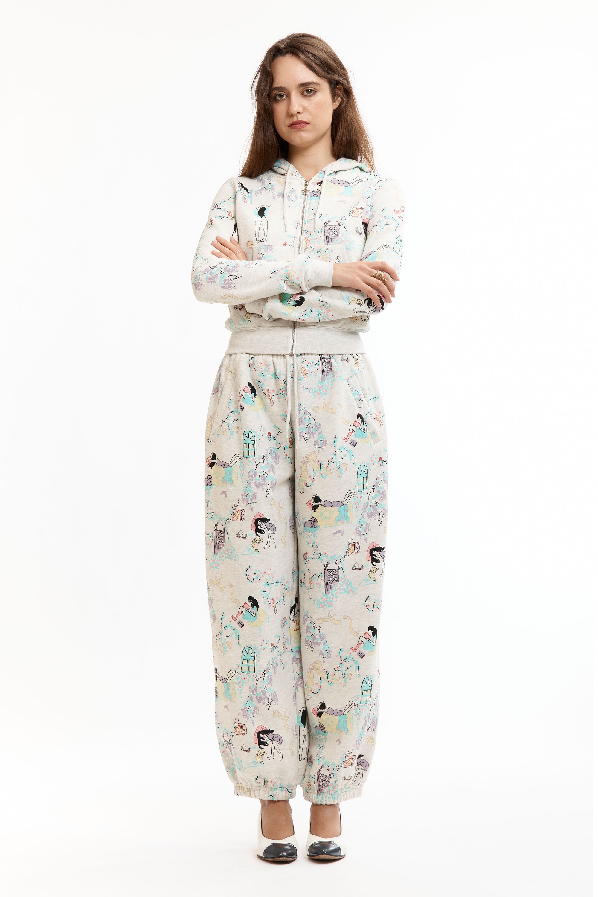 The GREY 'DAY IN THE LIFE' SHRUNK HOODIE available online with global shipping, and in PAM Stores Melbourne and Sydney.