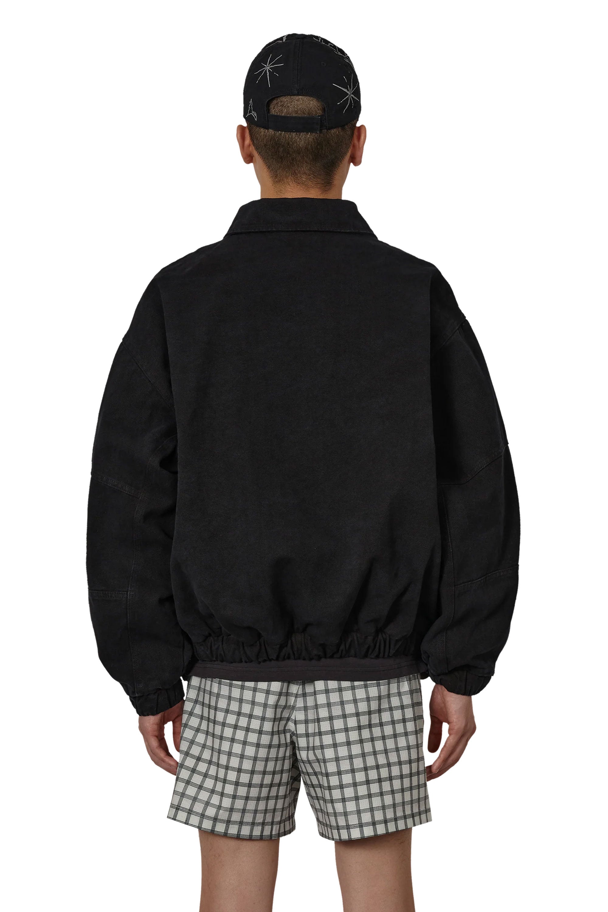 The Ash Canvas Jacket Washed Black available online with global shipping, and in PAM Stores Melbourne and Sydney.