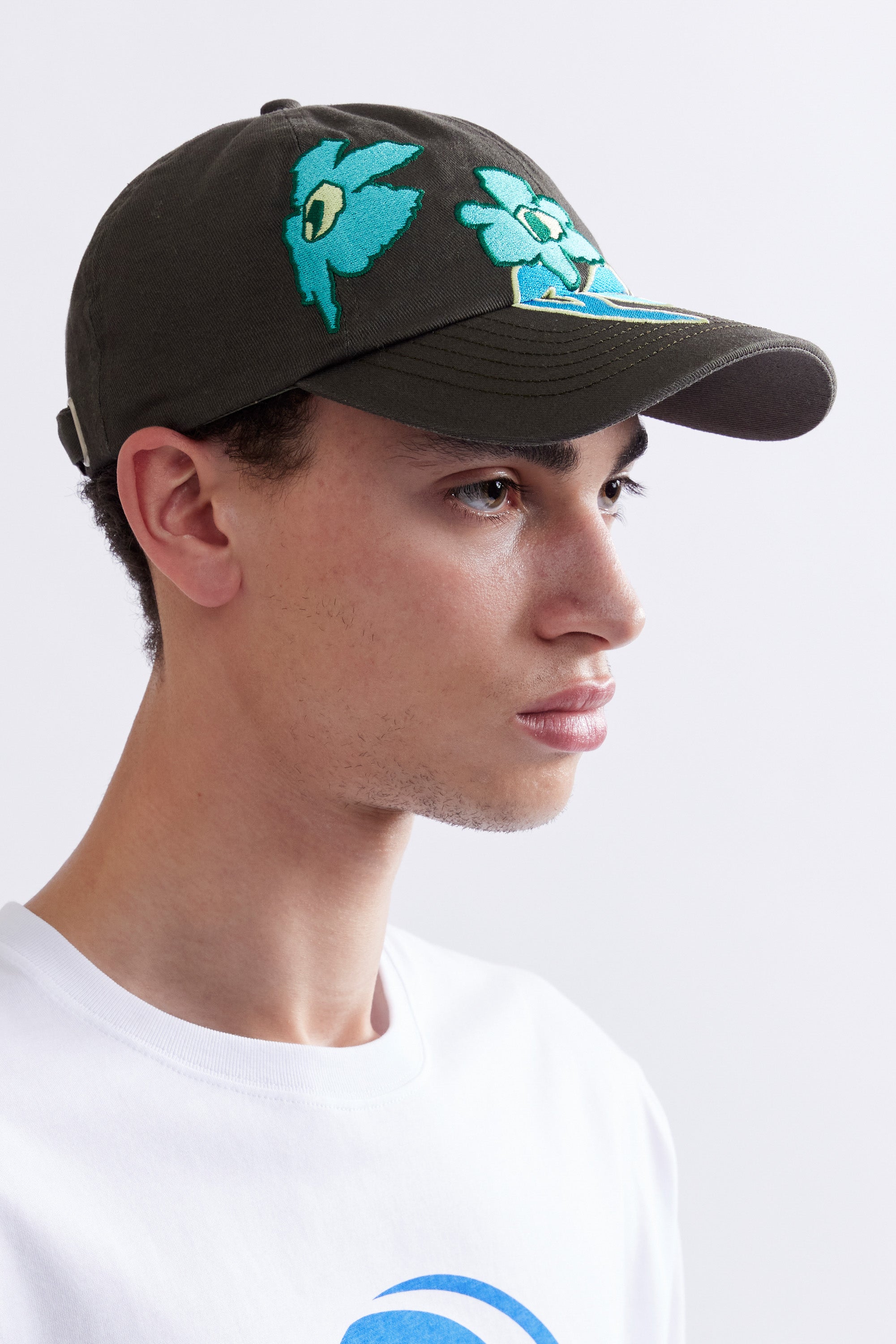 The LUNACY GESTURES BASEBALL CAP available online with global shipping, and in PAM Stores Melbourne and Sydney.