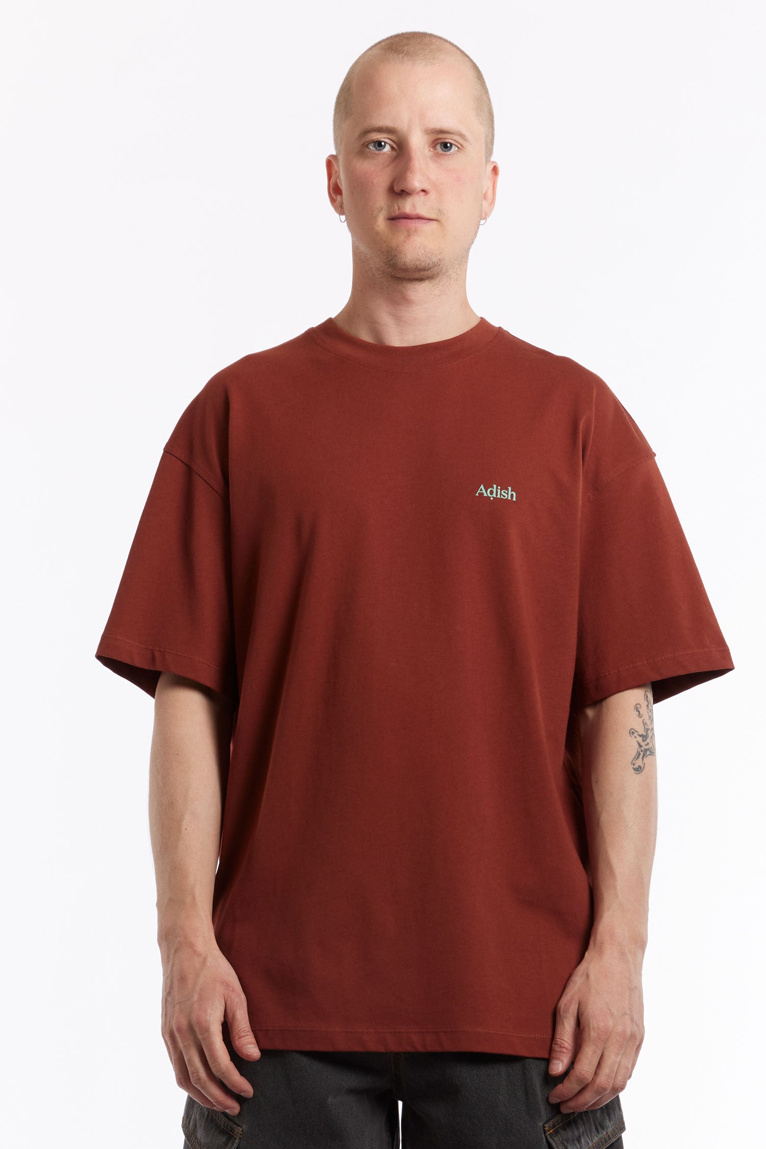 The ADISH - SHORT SLEEVE HEDAB LOGO T-SHIRT  available online with global shipping, and in PAM Stores Melbourne and Sydney.