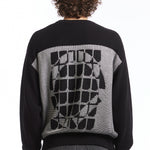 The AGENT KNIT SWEATER BLACK available online with global shipping, and in PAM Stores Melbourne and Sydney.