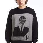 The AGENT KNIT SWEATER BLACK available online with global shipping, and in PAM Stores Melbourne and Sydney.