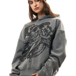 The Angels Hoodie Black Wash available online with global shipping, and in PAM Stores Melbourne and Sydney.