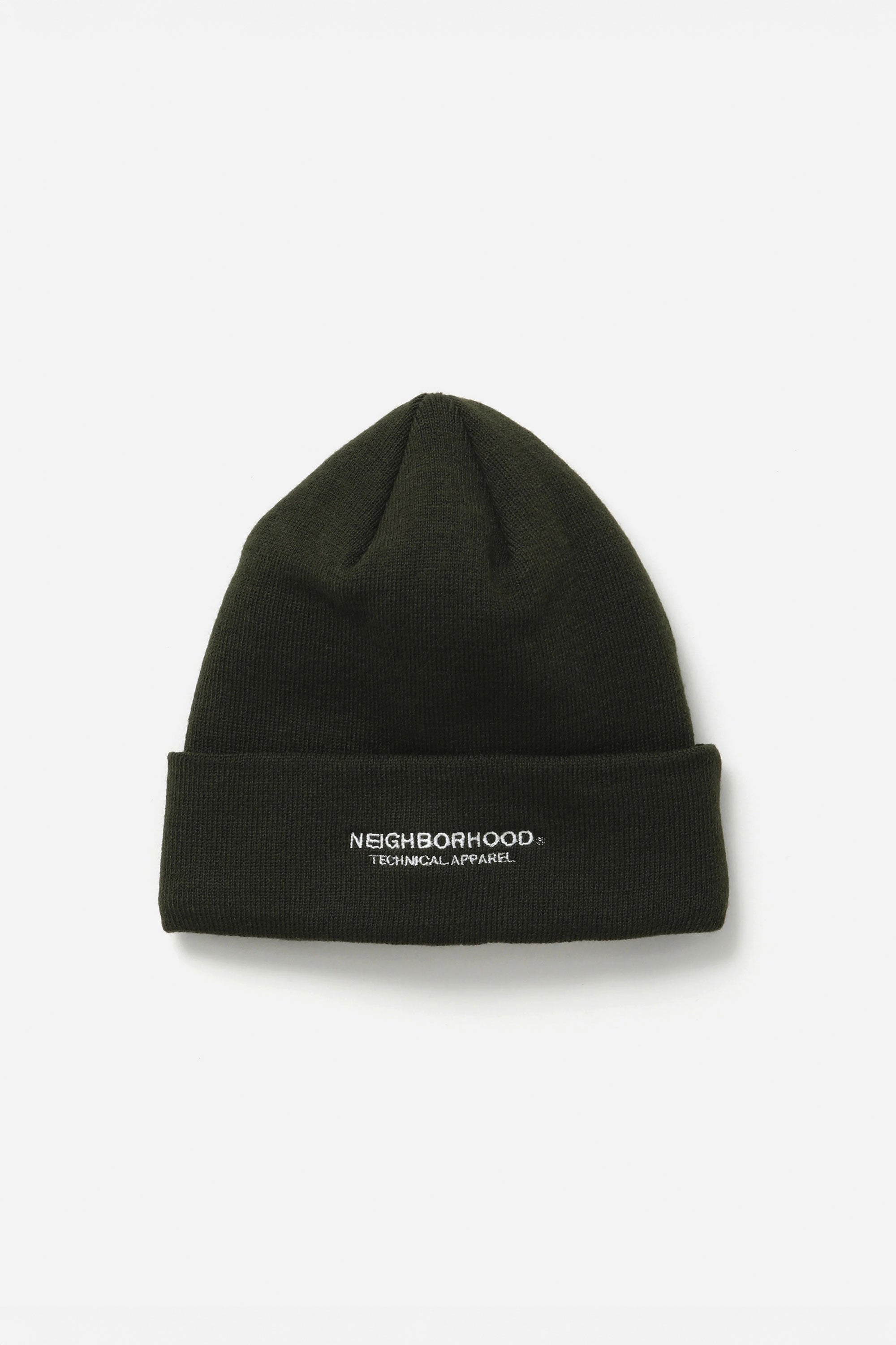 The SS26 NH ACRYLIC KNIT BEANIE OLIVE DRAB available online with global shipping, and in PAM Stores Melbourne and Sydney.