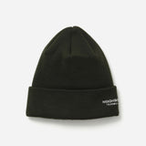 The SS26 NH ACRYLIC KNIT BEANIE OLIVE DRAB available online with global shipping, and in PAM Stores Melbourne and Sydney.