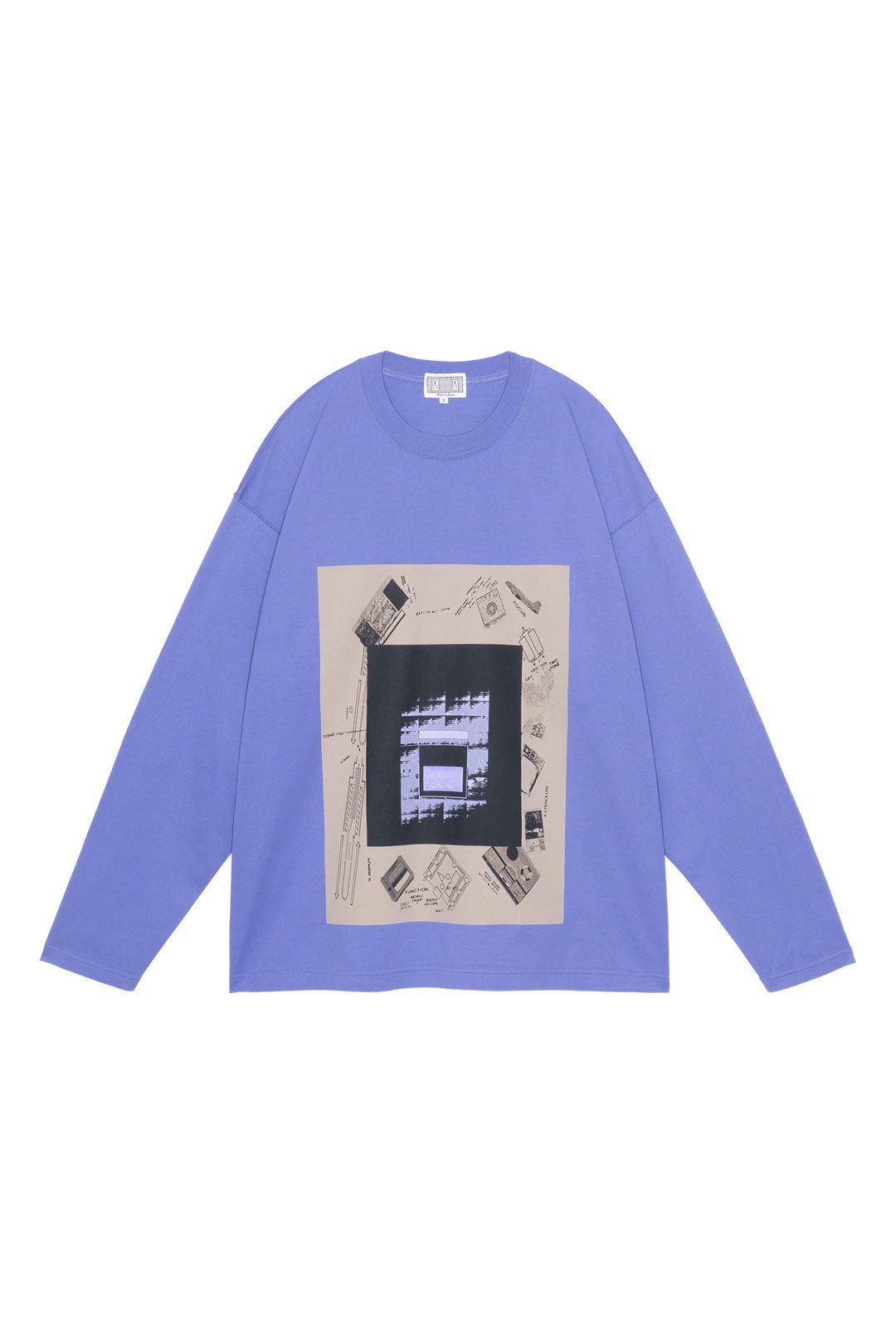 The AS Purple sky LONG SLEEVE T available online with global shipping, and in PAM Stores Melbourne and Sydney.