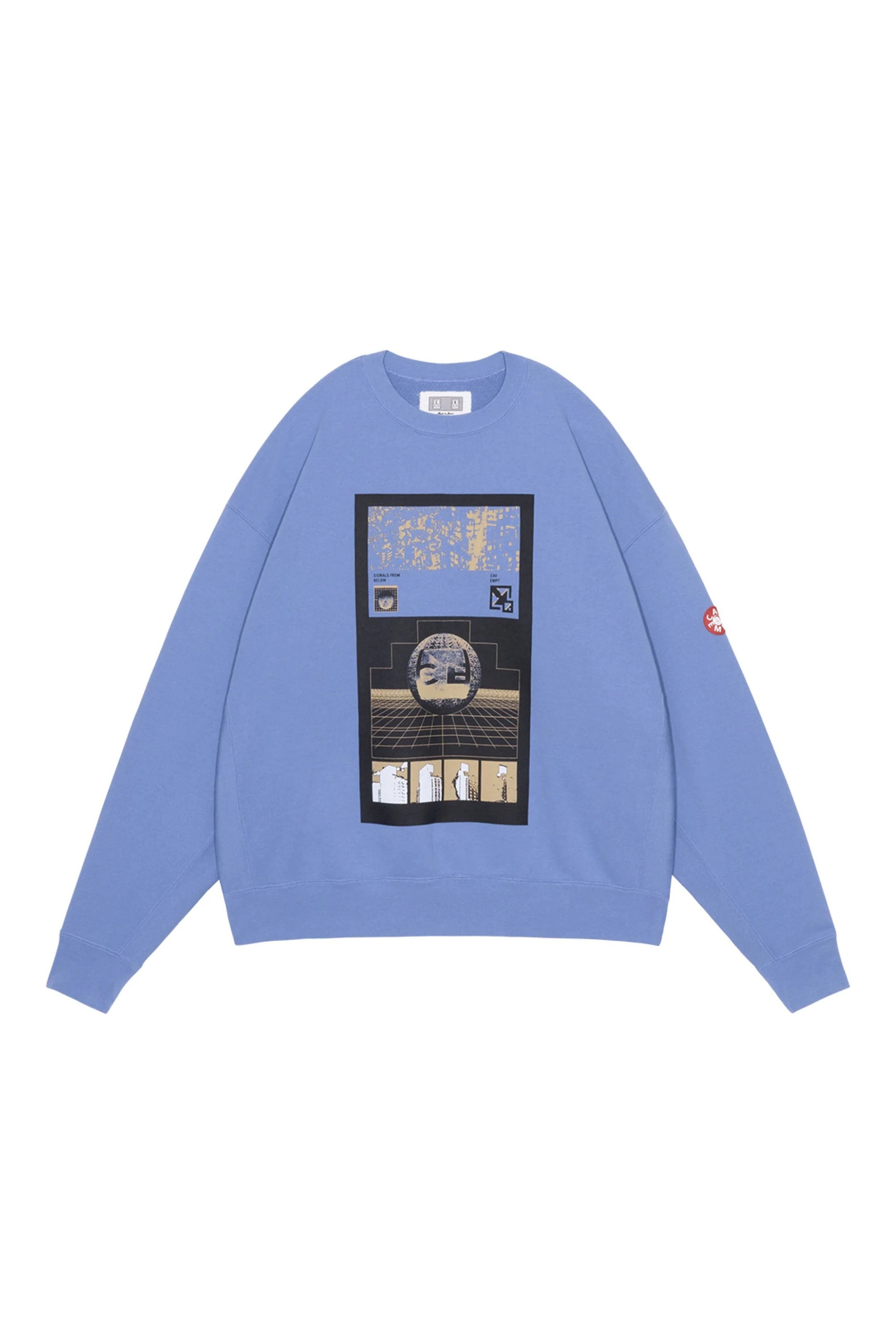 The AS SIGgrid CREW NECK available online with global shipping, and in PAM Stores Melbourne and Sydney.