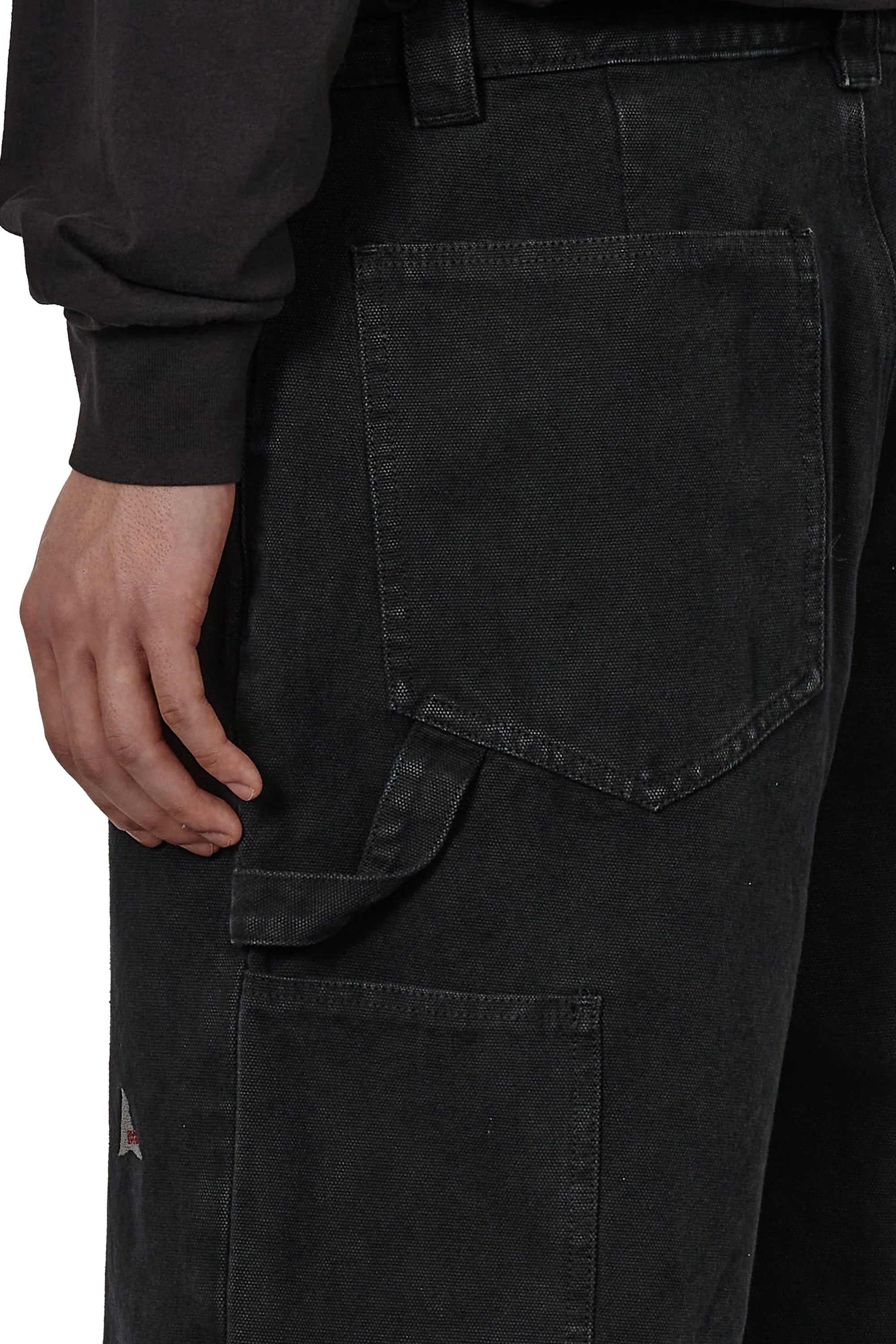 The Ash Canvas Shorts Washed Black available online with global shipping, and in PAM Stores Melbourne and Sydney.