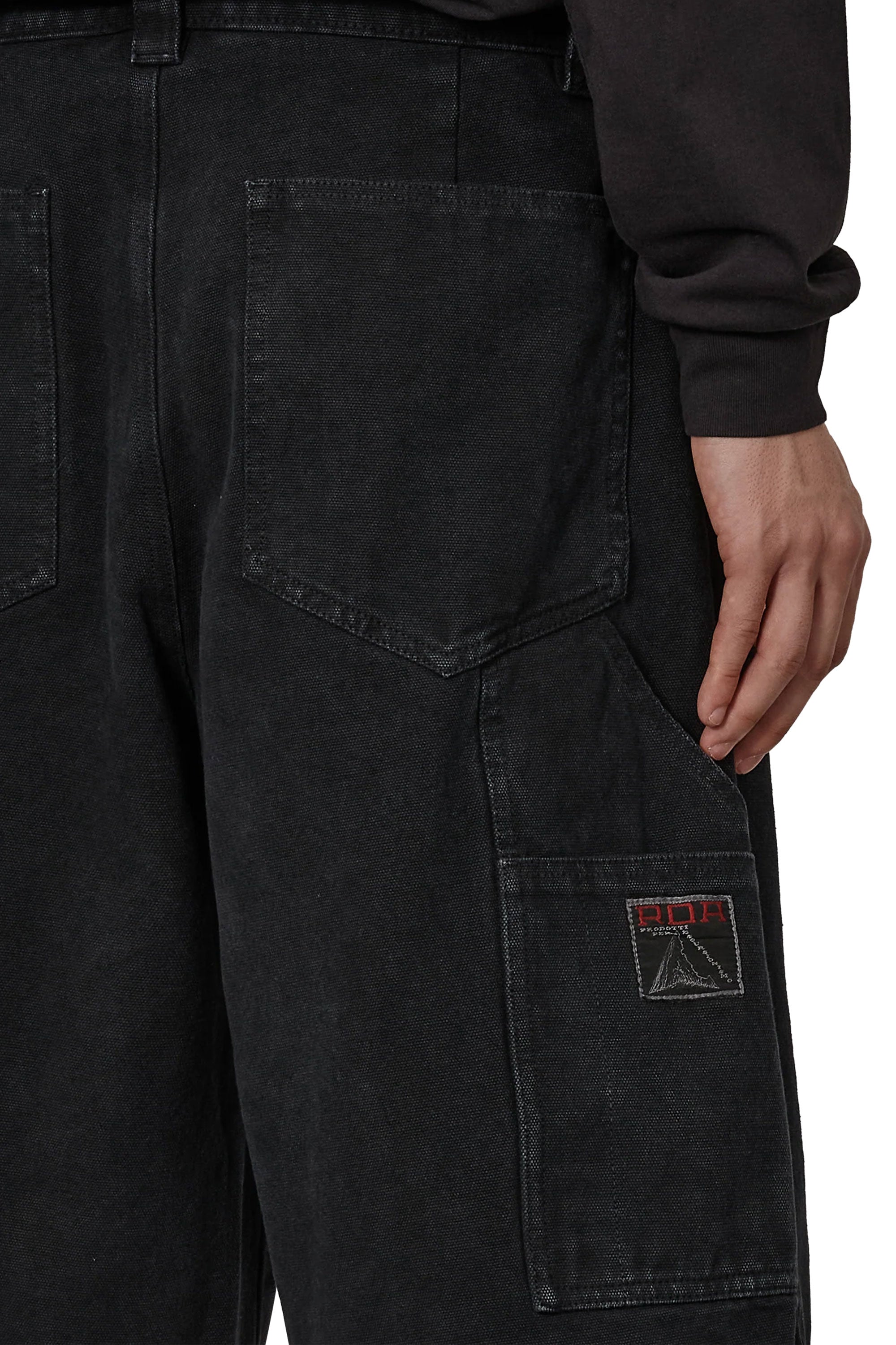 The Ash Canvas Shorts Washed Black available online with global shipping, and in PAM Stores Melbourne and Sydney.