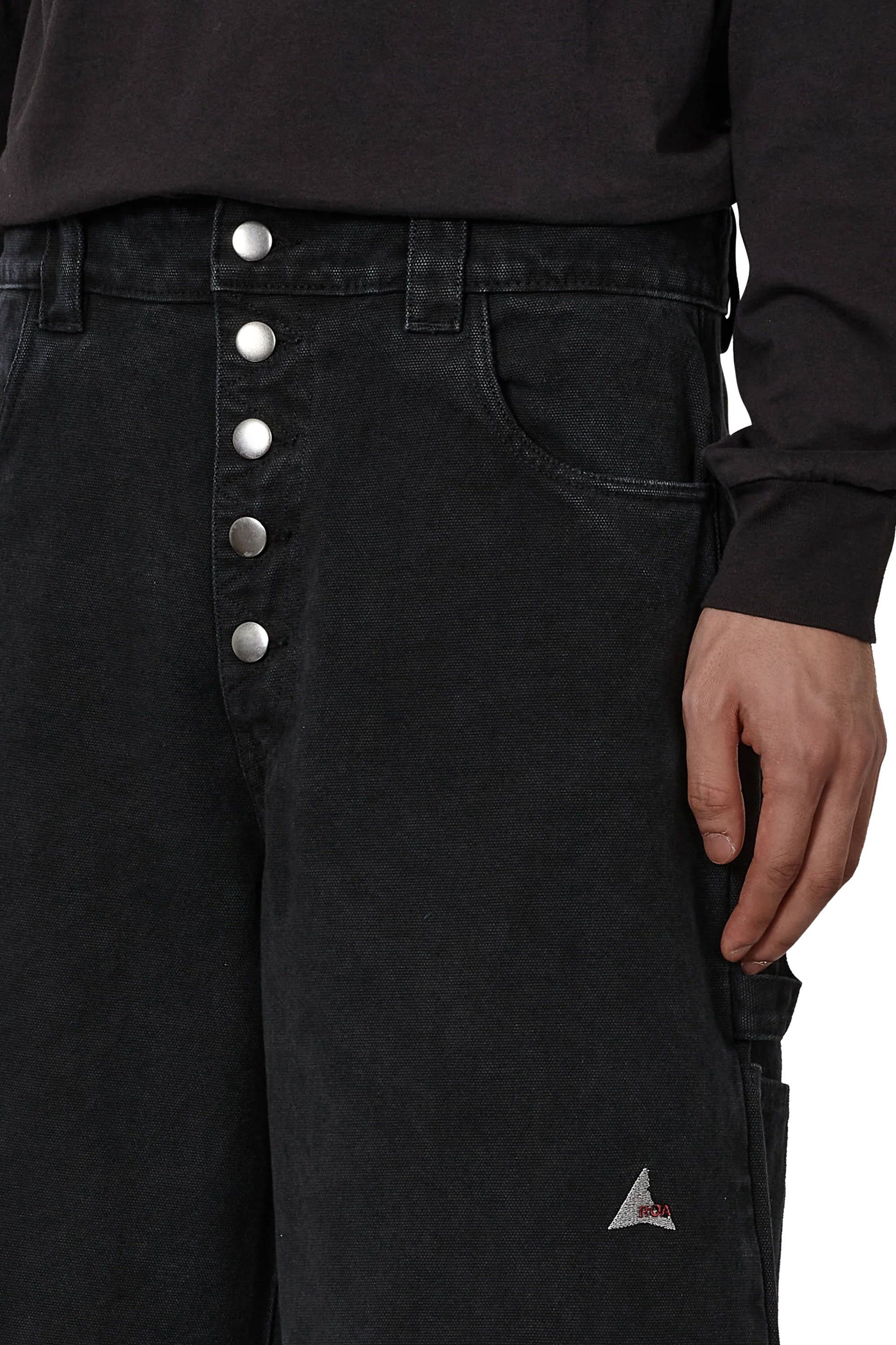 The Ash Canvas Shorts Washed Black available online with global shipping, and in PAM Stores Melbourne and Sydney.