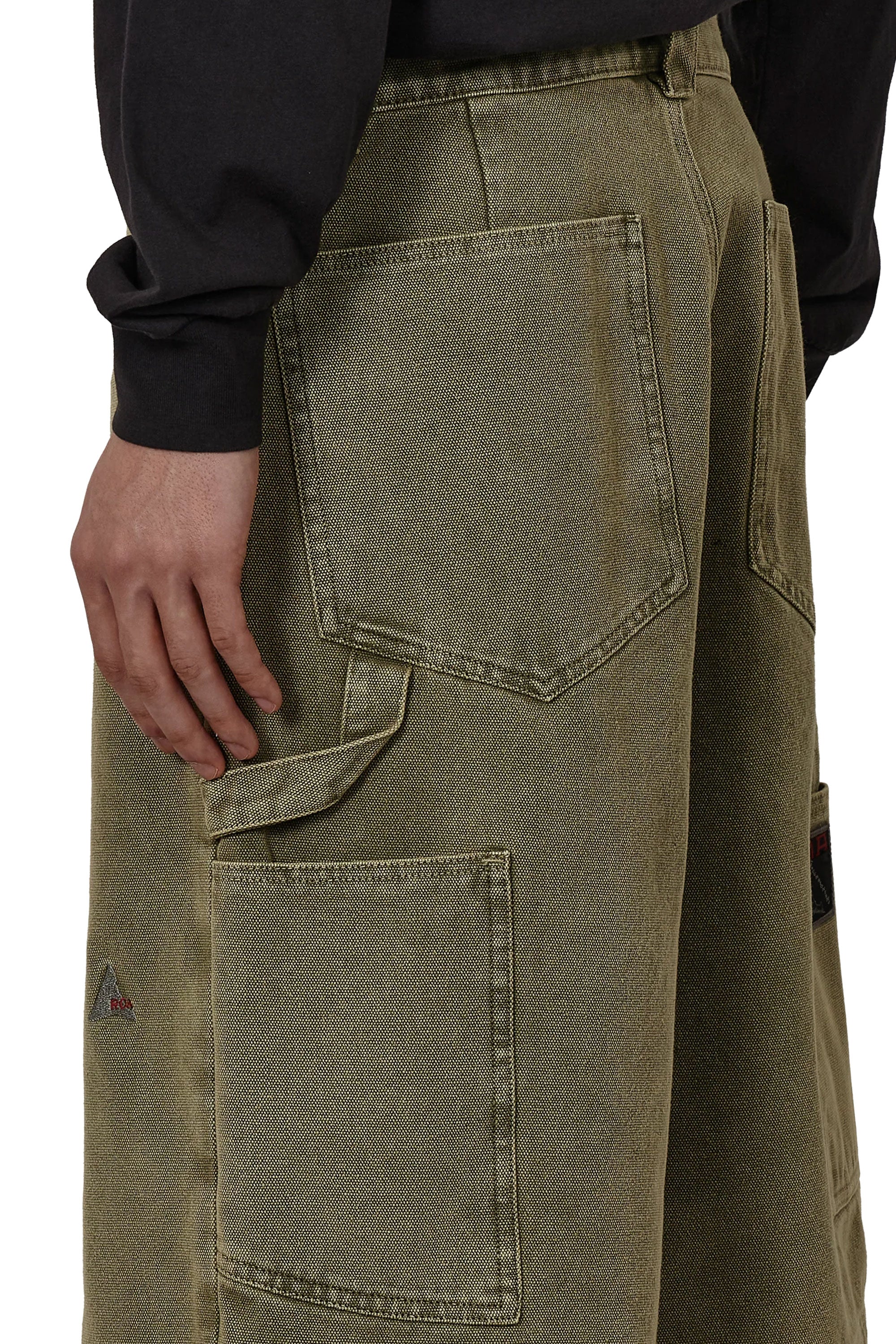 The Ash Canvas Shorts Sage Green available online with global shipping, and in PAM Stores Melbourne and Sydney.