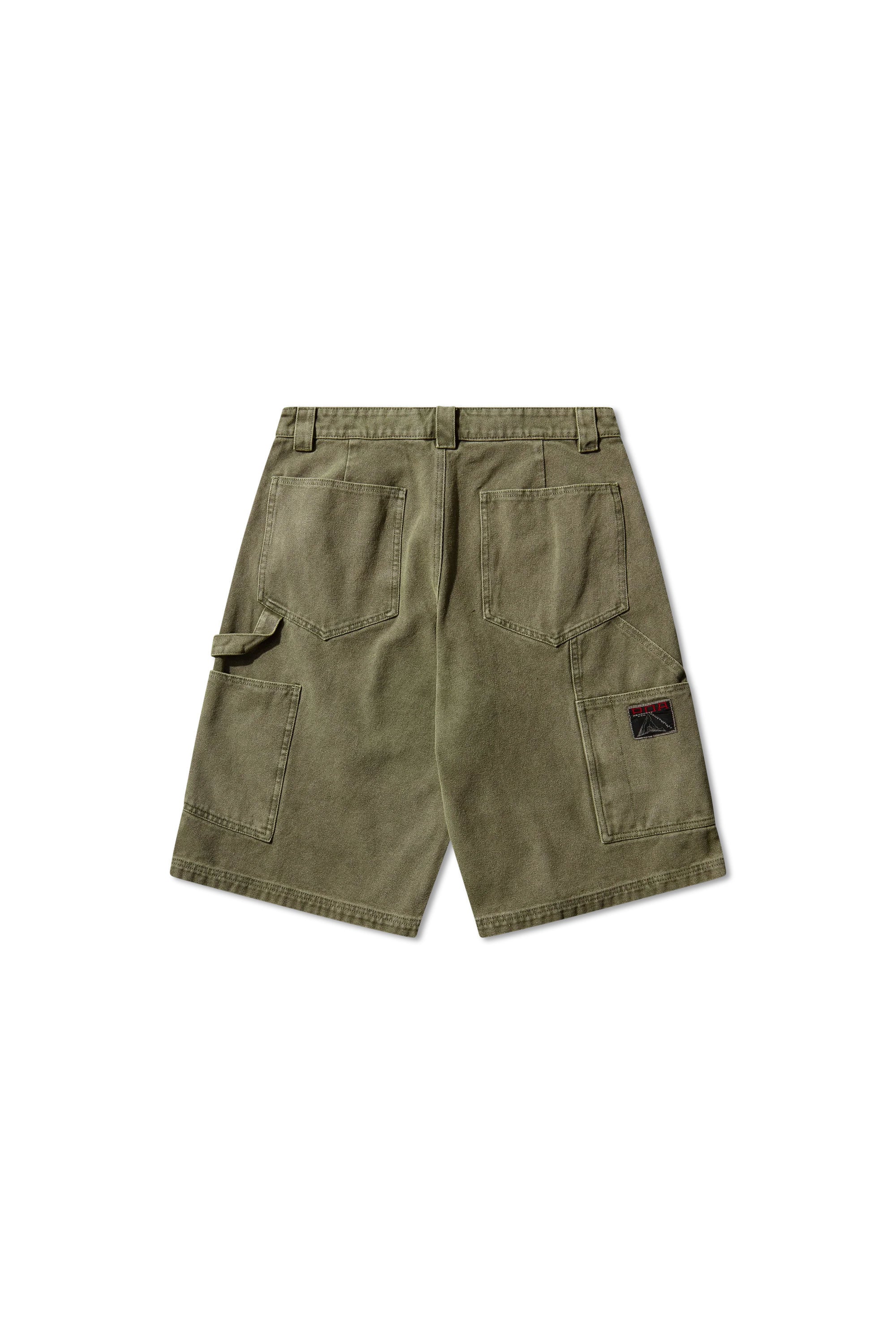 The Ash Canvas Shorts Sage Green available online with global shipping, and in PAM Stores Melbourne and Sydney.
