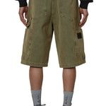 The Ash Canvas Shorts Sage Green available online with global shipping, and in PAM Stores Melbourne and Sydney.