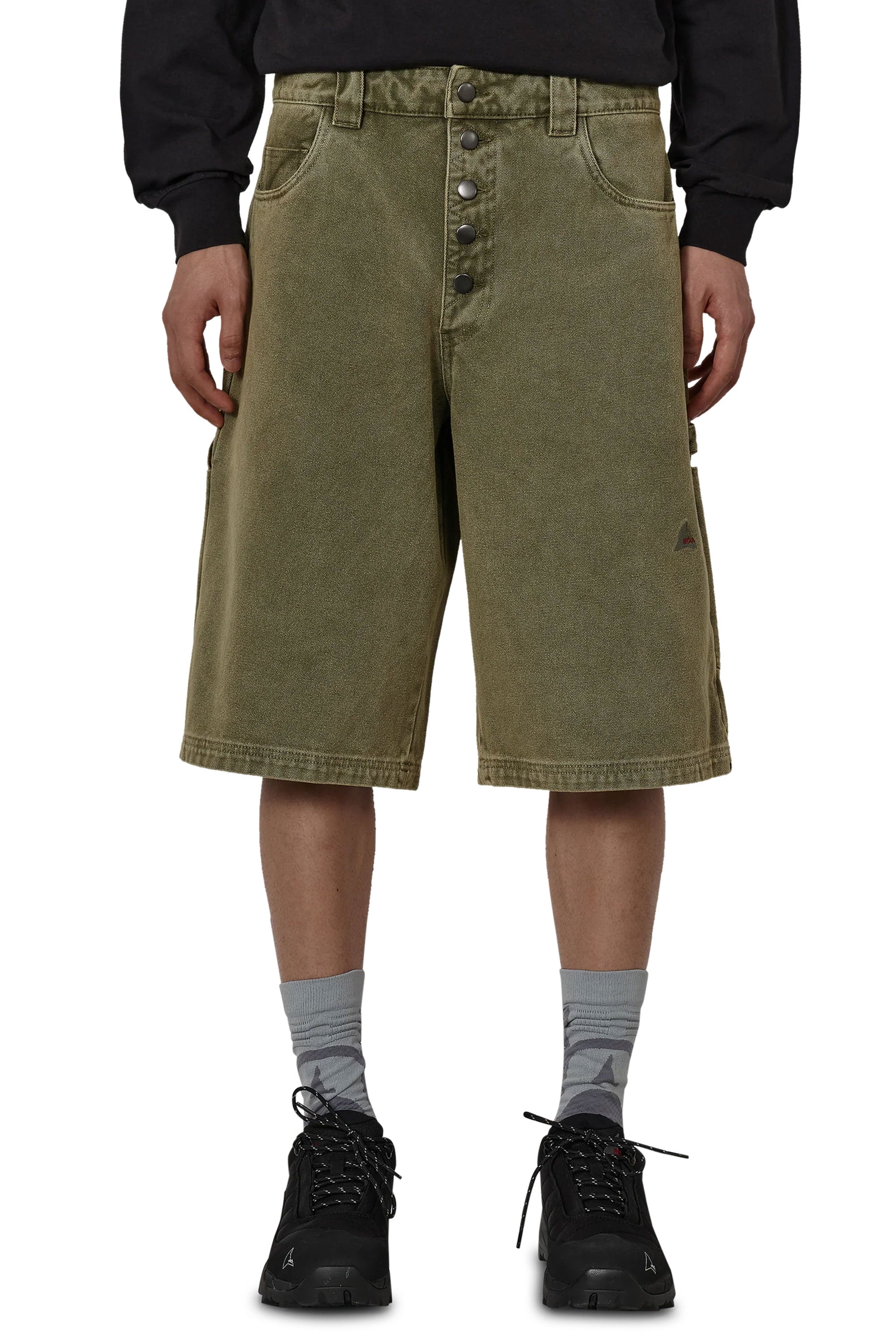 The Ash Canvas Shorts Sage Green available online with global shipping, and in PAM Stores Melbourne and Sydney.