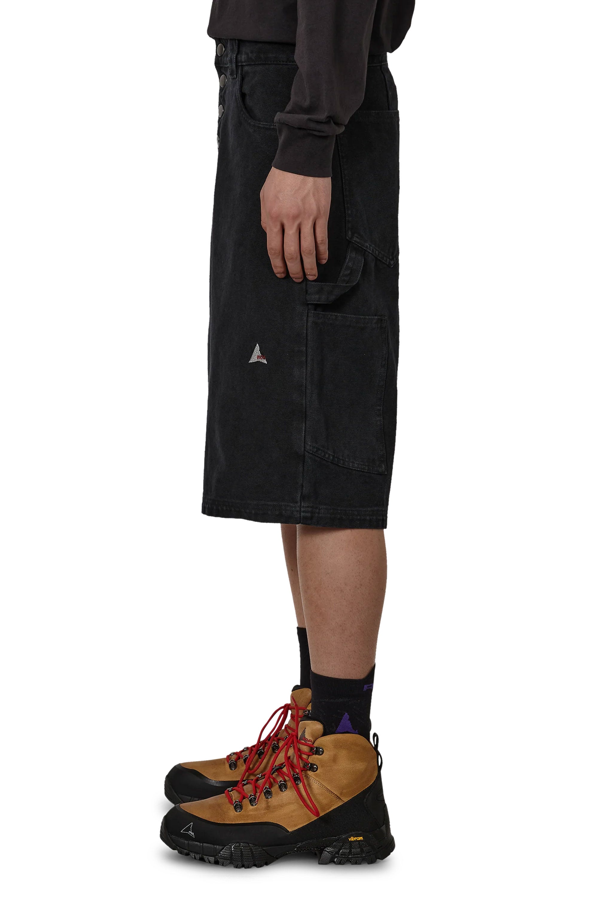 The Ash Canvas Shorts Washed Black available online with global shipping, and in PAM Stores Melbourne and Sydney.