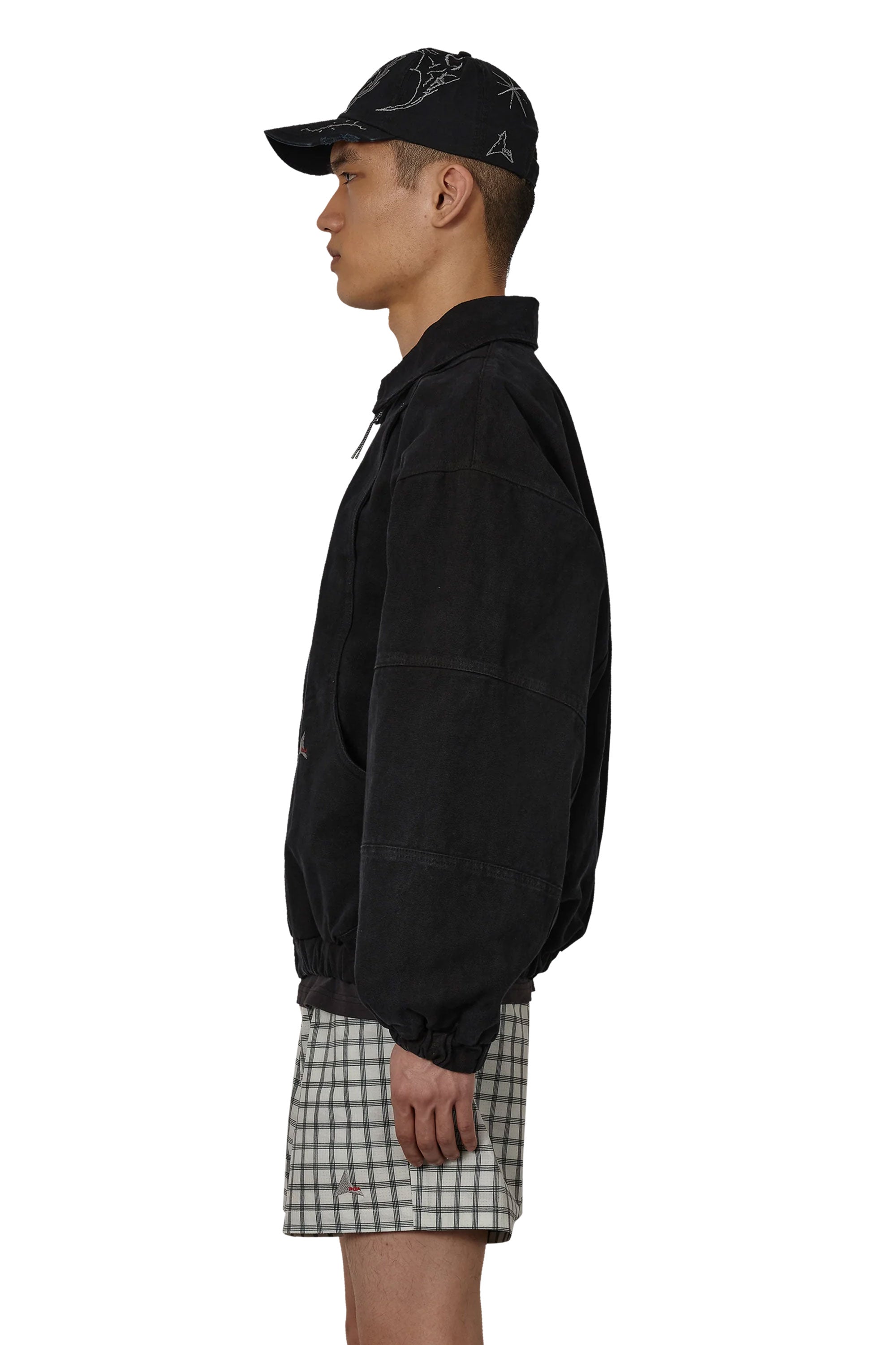 The Ash Canvas Jacket Washed Black available online with global shipping, and in PAM Stores Melbourne and Sydney.