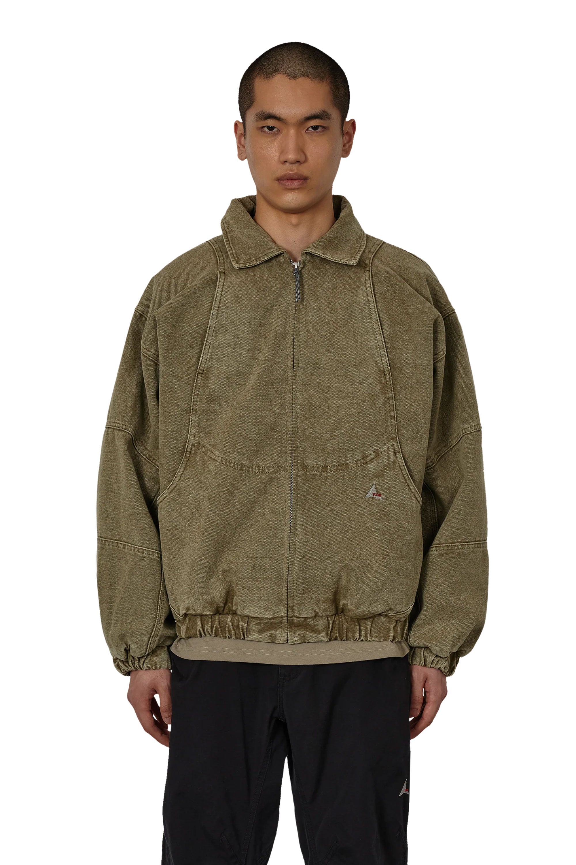The Ash Canvas Jacket Sage Green available online with global shipping, and in PAM Stores Melbourne and Sydney.