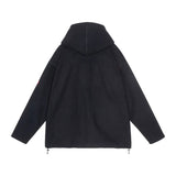 The ATTACHED HOOD FLEECE ZIP UP available online with global shipping, and in PAM Stores Melbourne and Sydney.
