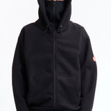 The ATTACHED HOOD FLEECE ZIP UP available online with global shipping, and in PAM Stores Melbourne and Sydney.