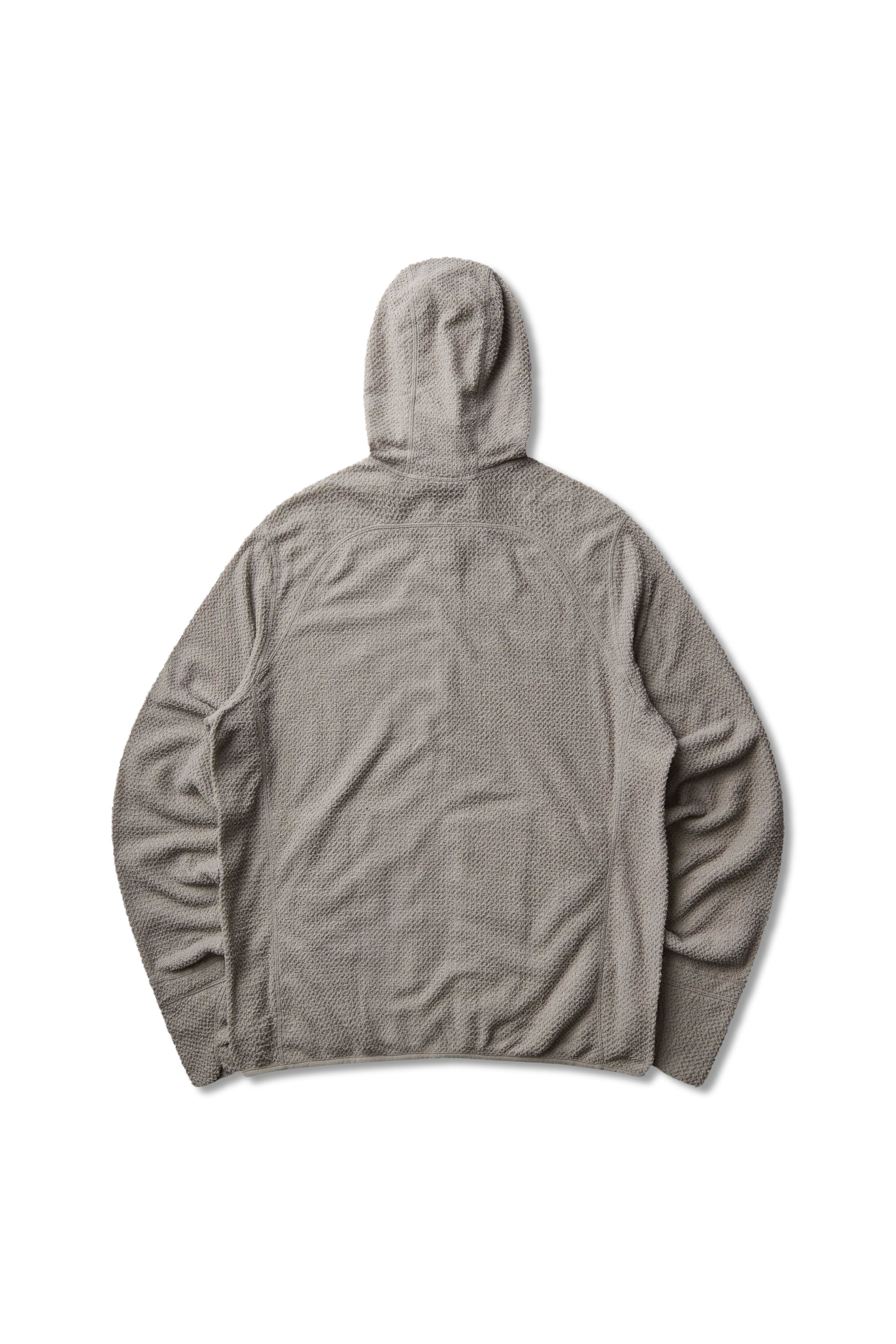 The Awi Thermal Zip Up Hoodie Light Grey available online with global shipping, and in PAM Stores Melbourne and Sydney.