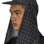 The Aair Floweave Printed Check Desert Cap Anthracite available online with global shipping, and in PAM Stores Melbourne and Sydney.