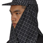 The Aair Floweave Printed Check Desert Cap Anthracite available online with global shipping, and in PAM Stores Melbourne and Sydney.