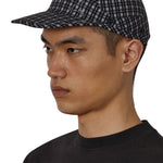 The Aair Floweave Printed Check Desert Cap Anthracite available online with global shipping, and in PAM Stores Melbourne and Sydney.