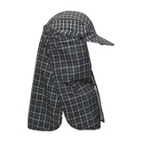 The Aair Floweave Printed Check Desert Cap Anthracite available online with global shipping, and in PAM Stores Melbourne and Sydney.