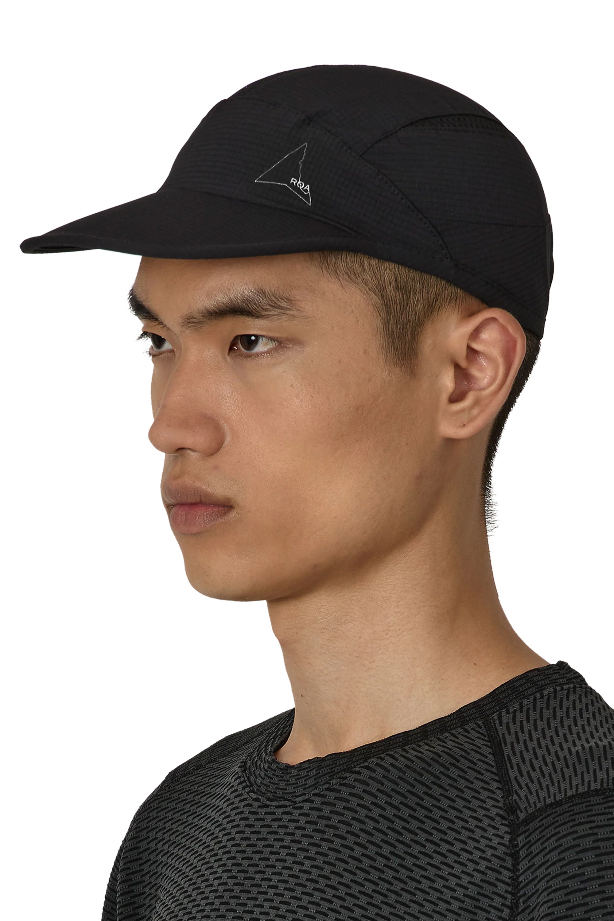 The Aair Floweave Running Cap Black available online with global shipping, and in PAM Stores Melbourne and Sydney.