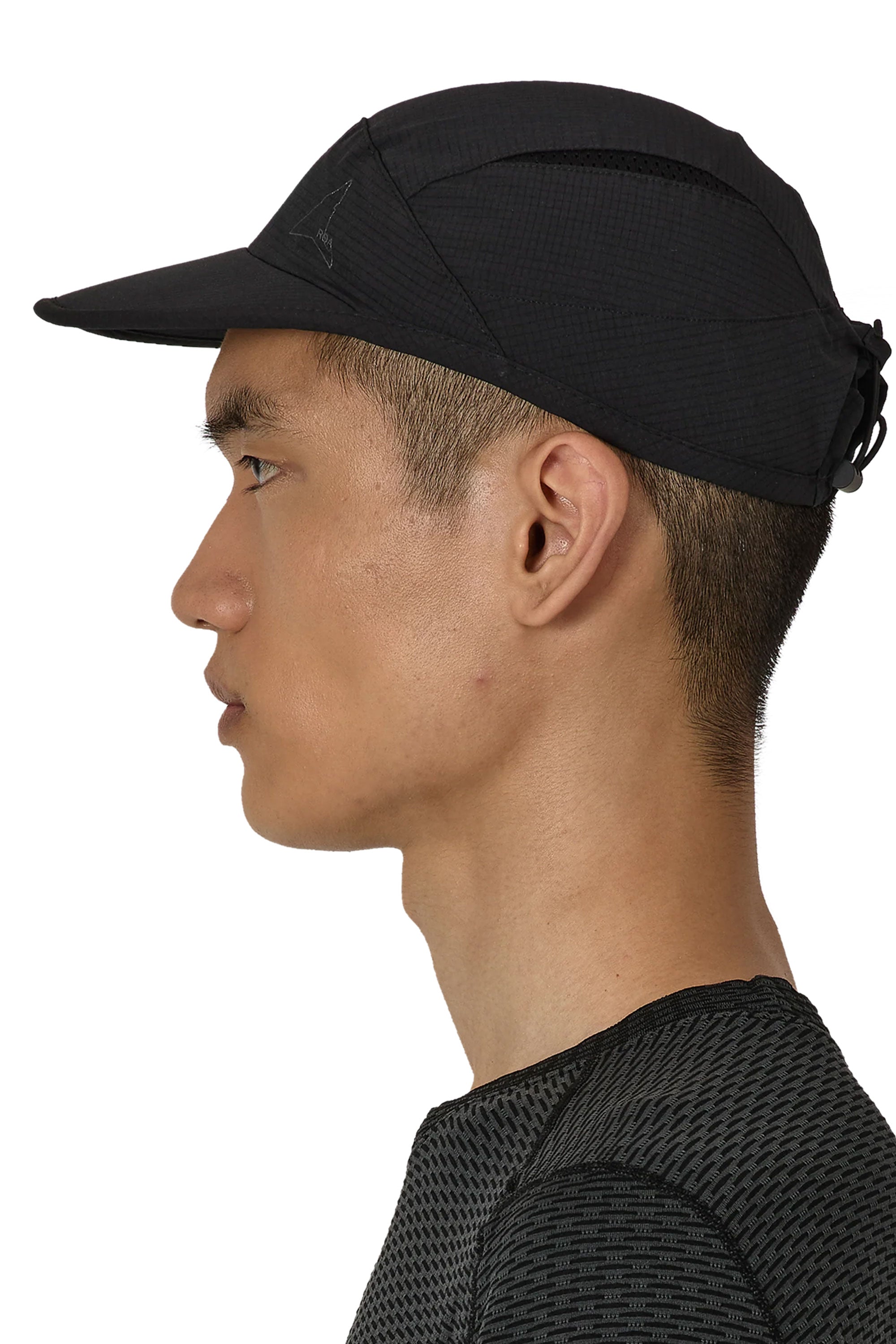 The Aair Floweave Running Cap Black available online with global shipping, and in PAM Stores Melbourne and Sydney.