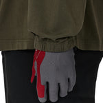 The Andie Base Layer Gloves Grey Dark Red available online with global shipping, and in PAM Stores Melbourne and Sydney.