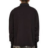 The Astrio Long Sleeve Polo Washed Black available online with global shipping, and in PAM Stores Melbourne and Sydney.