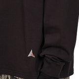 The Astrio Long Sleeve Polo Washed Black available online with global shipping, and in PAM Stores Melbourne and Sydney.