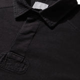 The Astrio Long Sleeve Polo Washed Black available online with global shipping, and in PAM Stores Melbourne and Sydney.